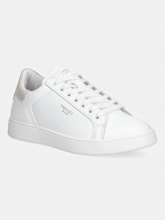 Zdjęcie produktu Twinset sneakersy damskie skórzane biały