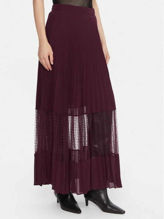 Zdjęcie produktu TWINSET Spódnica maxi 252TP2642 Fioletowy Regular Fit