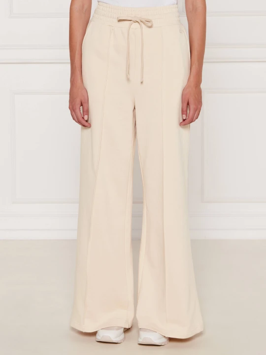 Zdjęcie produktu TWINSET Spodnie | flare fit ecru