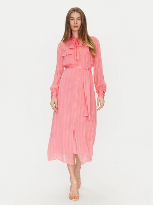 Zdjęcie produktu TWINSET Sukienka koszulowa 251TP2260 Pomarańczowy Loose Fit