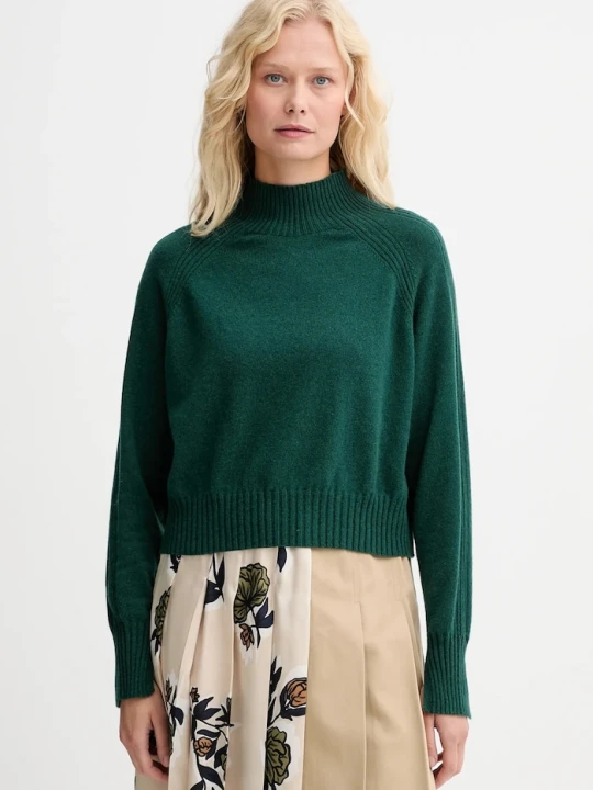 Zdjęcie produktu Twinset sweter kaszmirowy zielony