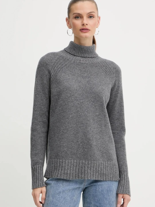 Zdjęcie produktu Twinset sweter wełniany szary
