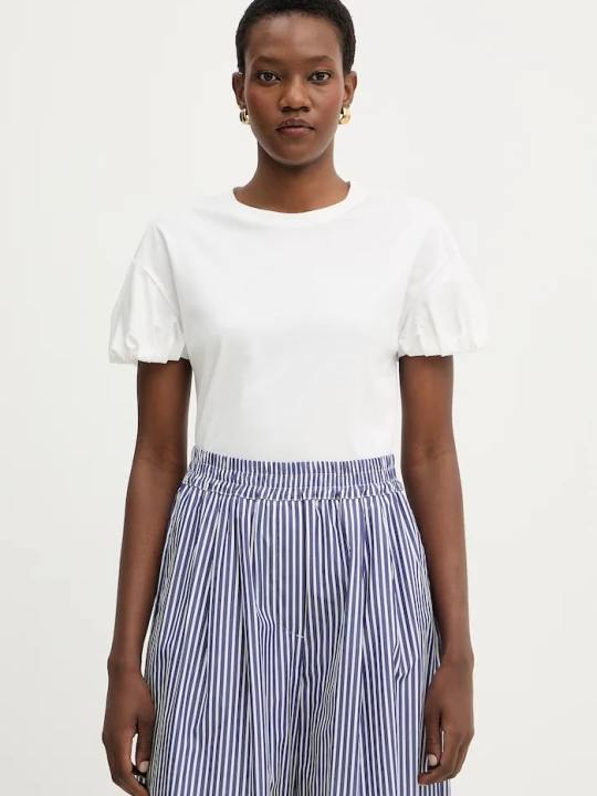 Zdjęcie produktu Twinset t-shirt bawełniany biały