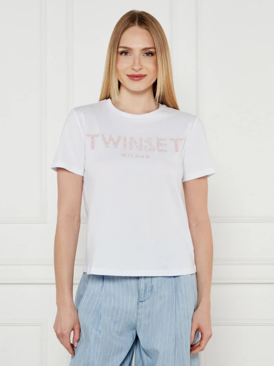 Zdjęcie produktu TWINSET T-shirt | Regular Fit biały