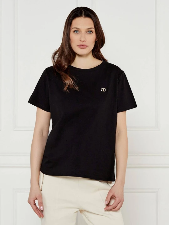 Zdjęcie produktu TWINSET T-shirt | Regular Fit czarny