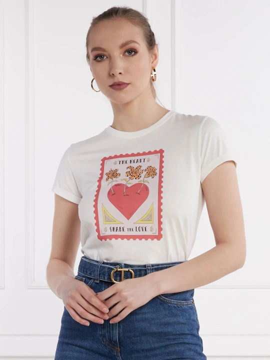 Zdjęcie produktu TWINSET T-shirt | Regular Fit biały