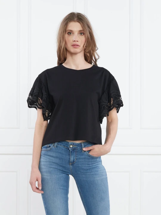 Zdjęcie produktu TWINSET T-shirt | Regular Fit czarny