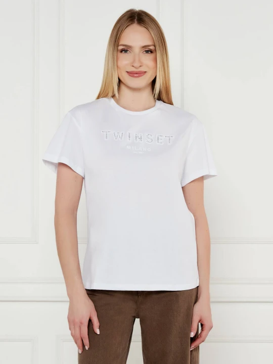 Zdjęcie produktu TWINSET T-shirt | Regular Fit biały