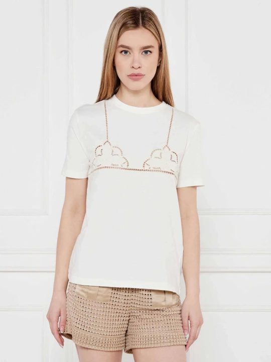 Zdjęcie produktu TWINSET T-shirt | Regular Fit biały