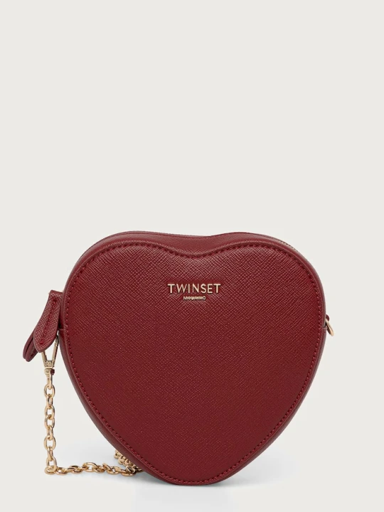 Zdjęcie produktu Twinset torebka damska z imitacji skóry czerwony