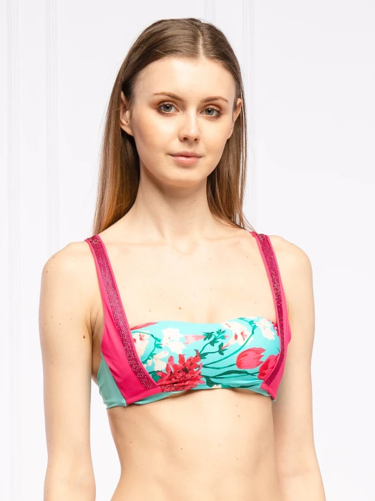Zdjęcie produktu Twinset U&B Góra od bikini turkusowy