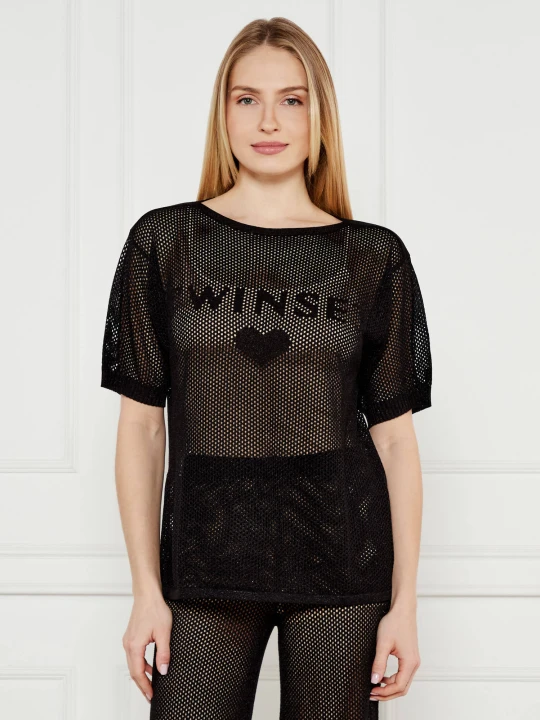 Zdjęcie produktu Twinset U&B T-shirt | Loose fit czarny