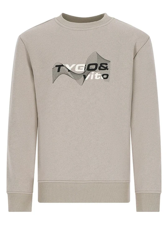 Zdjęcie produktu Tygo & Vito Bluza "Nash" w kolorze beżowym rozmiar: 146/152