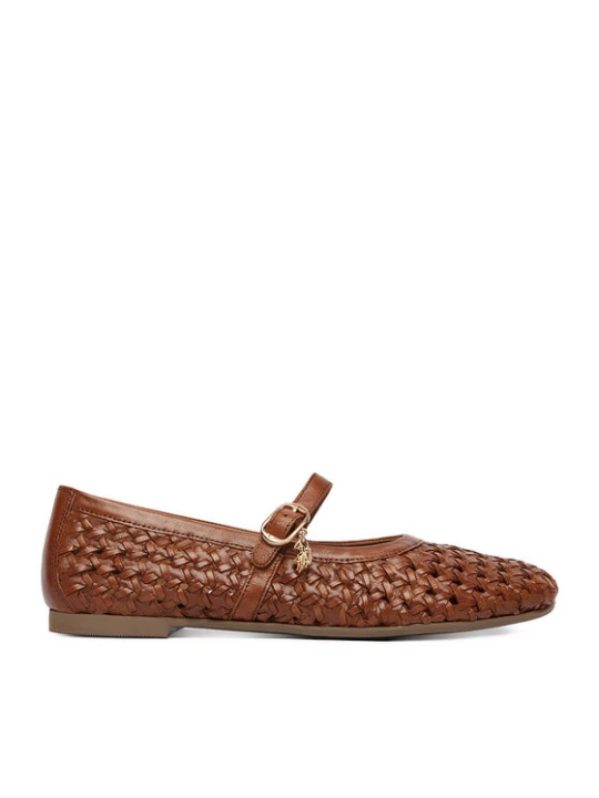 Zdjęcie produktu U.S. Polo Assn. Baleriny EO-LARISA001W/6L1 Brązowy jasny