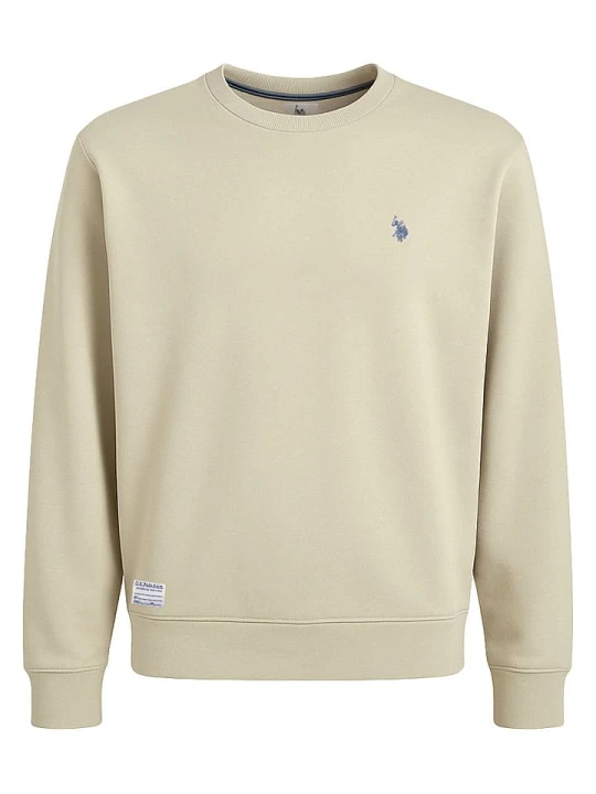 Zdjęcie produktu U.S. Polo Assn. Bluza w kolorze beżowym rozmiar: XXL