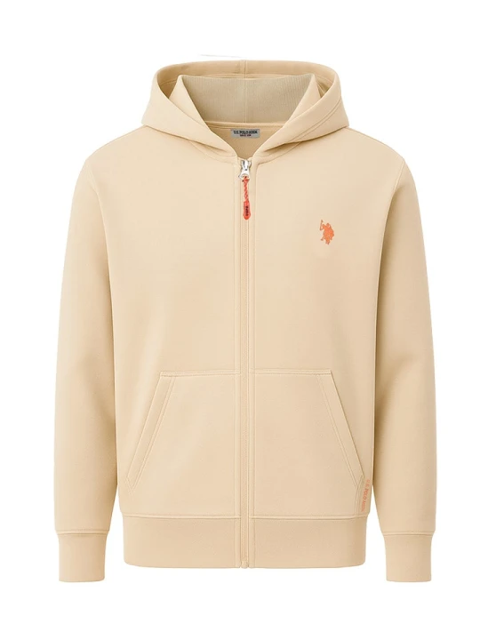 Zdjęcie produktu U.S. Polo Assn. Bluza w kolorze beżowym rozmiar: L