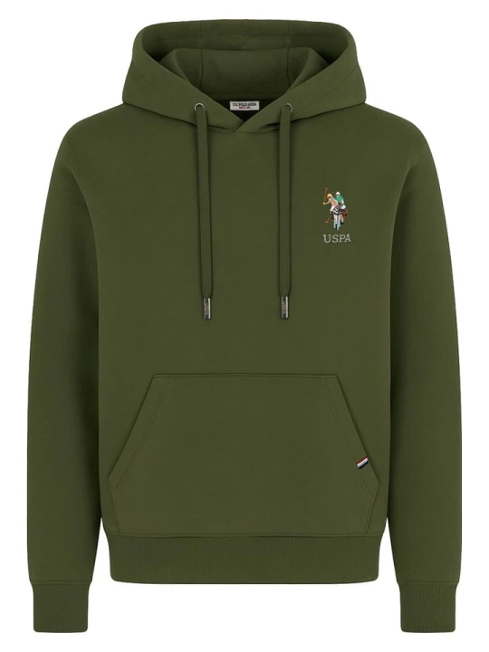 Zdjęcie produktu U.S. Polo Assn. Bluza w kolorze ciemnozielonym rozmiar: XL