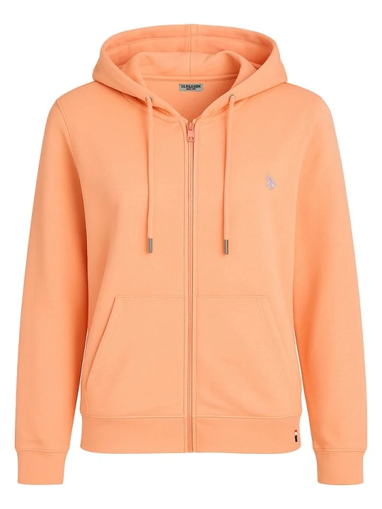 Zdjęcie produktu U.S. Polo Assn. Bluza w kolorze łososiowym rozmiar: S