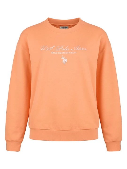 Zdjęcie produktu U.S. Polo Assn. Bluza w kolorze łososiowym rozmiar: M