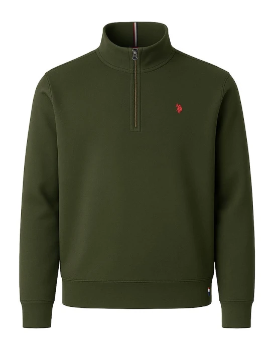 Zdjęcie produktu U.S. Polo Assn. Bluza w kolorze oliwkowym rozmiar: XXL