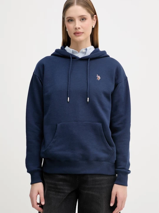 Zdjęcie produktu U.S. Polo Assn. bluza z kapturem damska DHM granatowy