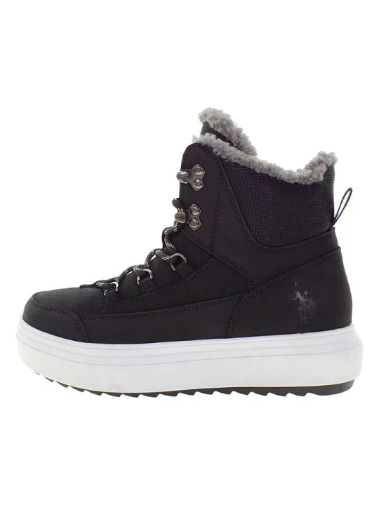 Zdjęcie produktu U.S. Polo Assn. Botki w kolorze czarnym rozmiar: 36