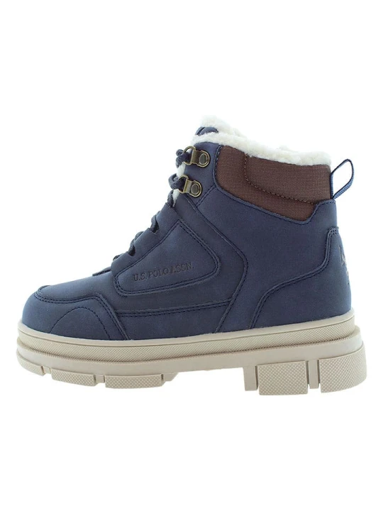 Zdjęcie produktu U.S. Polo Assn. Botki w kolorze granatowym rozmiar: 30