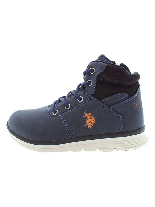 Zdjęcie produktu U.S. Polo Assn. Botki w kolorze granatowym rozmiar: 32