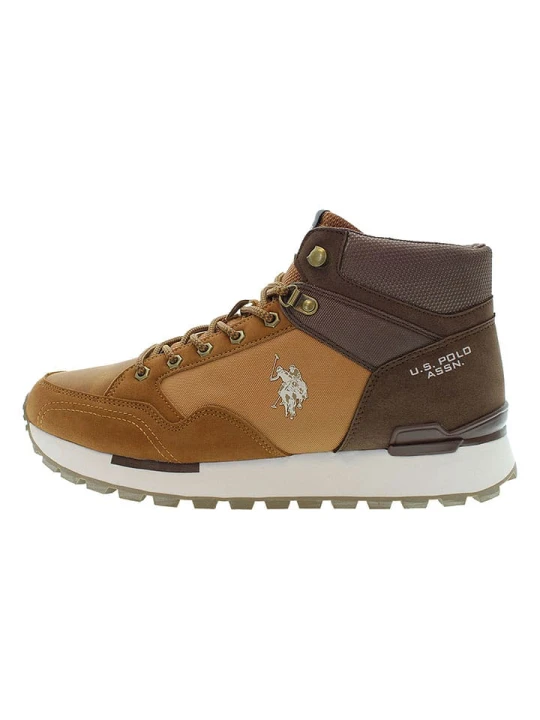 Zdjęcie produktu U.S. Polo Assn. Botki w kolorze jasnobrązowo-brązowym rozmiar: 42