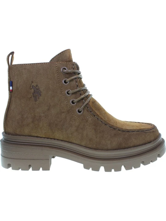 Zdjęcie produktu U.S. Polo Assn. Botki w kolorze jasnobrązowym rozmiar: 37