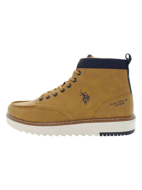 Zdjęcie produktu U.S. Polo Assn. Botki w kolorze jasnobrązowym rozmiar: 42