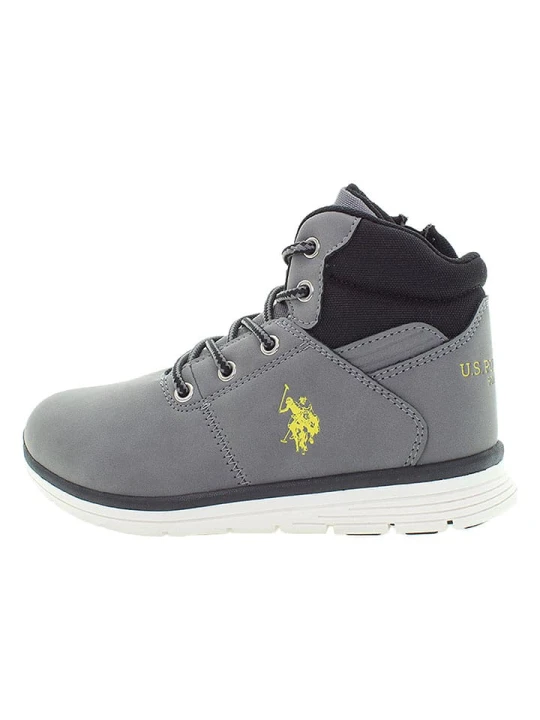 Zdjęcie produktu U.S. Polo Assn. Botki w kolorze szarym rozmiar: 38