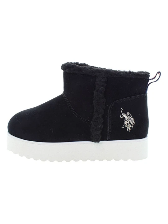 Zdjęcie produktu U.S. Polo Assn. Botki zimowe w kolorze czarnym rozmiar: 27