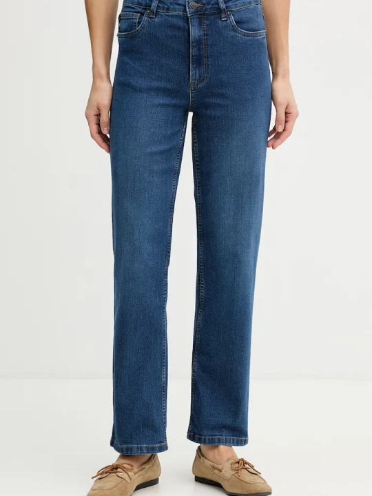 Zdjęcie produktu U.S. Polo Assn. jeansy straight damskie USPA LONG LEG STRAIGHT FIT niebieski