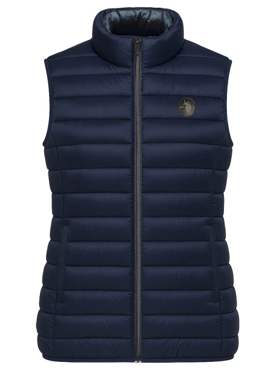 Zdjęcie produktu U.S. Polo Assn. Kamizelka pikowana w kolorze granatowym rozmiar: M