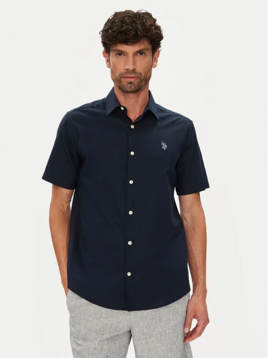 Zdjęcie produktu U.S. Polo Assn. Koszula MUP3254 Granatowy Regular Fit