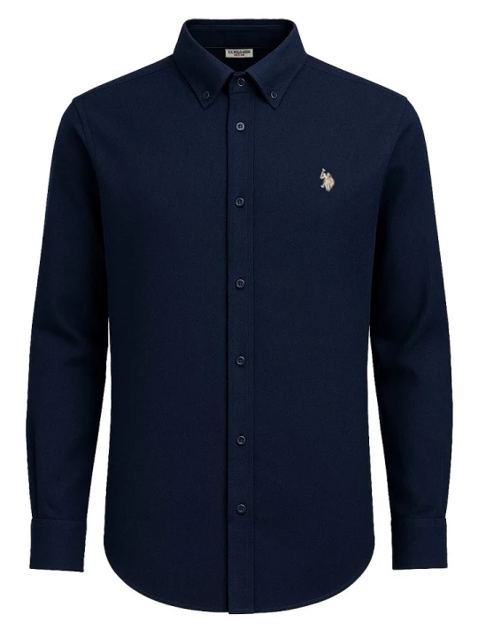 Zdjęcie produktu U.S. Polo Assn. Koszula - Regular fit - w kolorze granatowym rozmiar: L