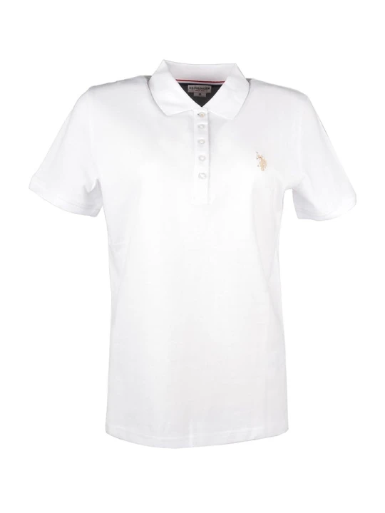 Zdjęcie produktu U.S. Polo Assn. Koszulka polo w kolorze białym rozmiar: L