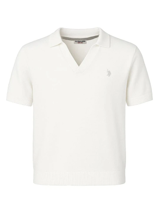 Zdjęcie produktu U.S. Polo Assn. Koszulka polo w kolorze białym rozmiar: M