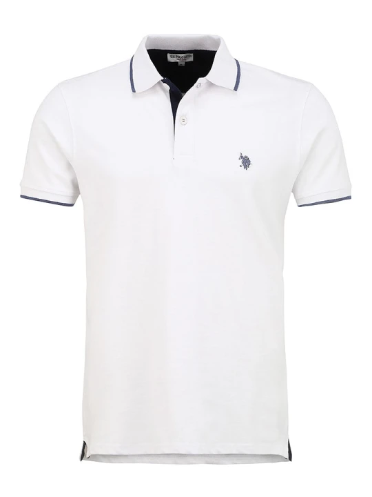 Zdjęcie produktu U.S. Polo Assn. Koszulka polo w kolorze białym rozmiar: M