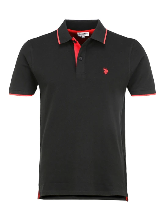 Zdjęcie produktu U.S. Polo Assn. Koszulka polo w kolorze czarnym rozmiar: XL
