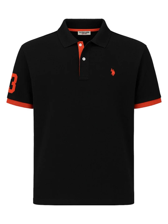 Zdjęcie produktu U.S. Polo Assn. Koszulka polo w kolorze czarnym rozmiar: XL