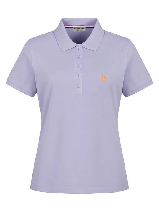 Zdjęcie produktu U.S. Polo Assn. Koszulka polo w kolorze fioletowym rozmiar: XXL