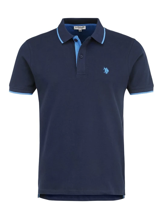 Zdjęcie produktu U.S. Polo Assn. Koszulka polo w kolorze granatowym rozmiar: S