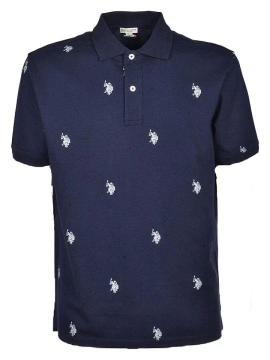 Zdjęcie produktu U.S. Polo Assn. Koszulka polo w kolorze granatowym rozmiar: L