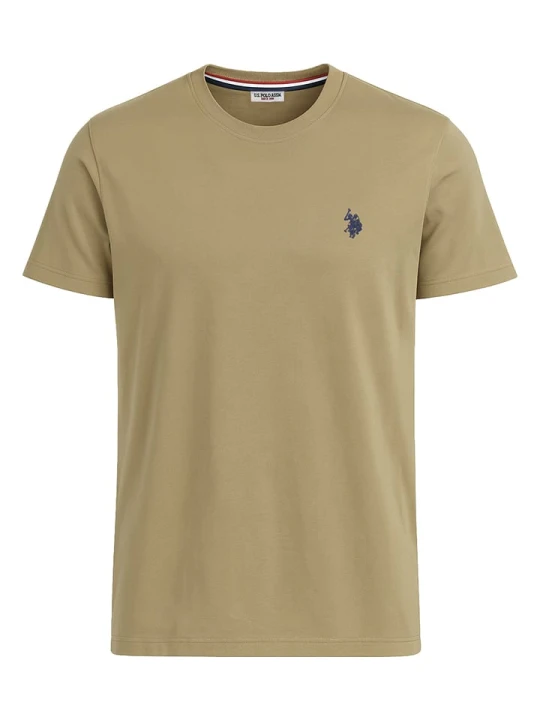 Zdjęcie produktu U.S. Polo Assn. Koszulka w kolorze beżowym rozmiar: XXL