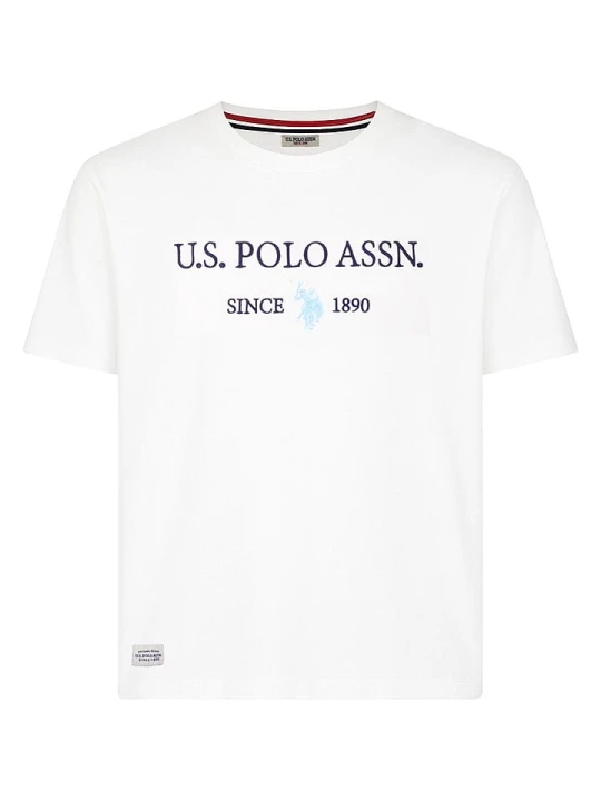 Zdjęcie produktu U.S. Polo Assn. Koszulka w kolorze białym rozmiar: M
