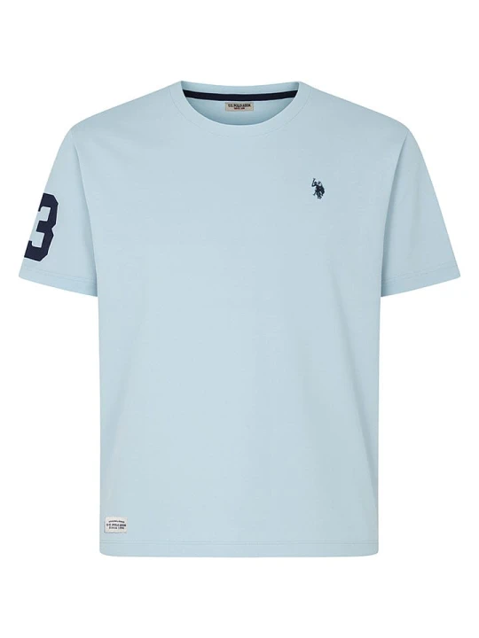 Zdjęcie produktu U.S. Polo Assn. Koszulka w kolorze błękitnym rozmiar: L