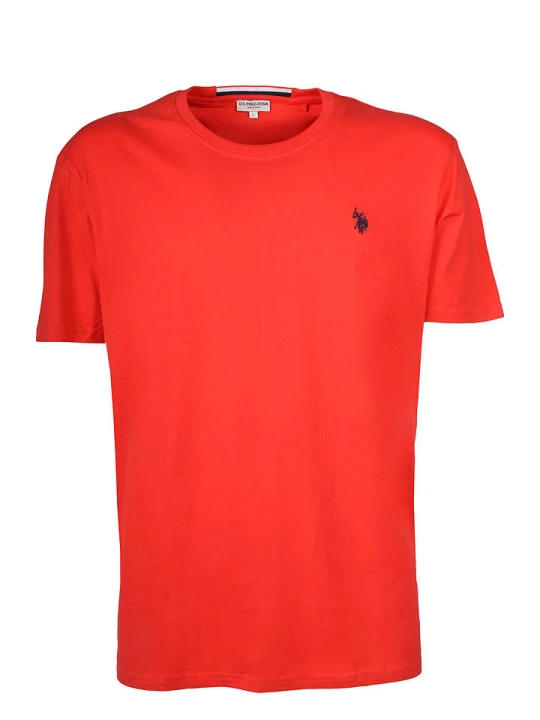 Zdjęcie produktu U.S. Polo Assn. Koszulka w kolorze czerwonym rozmiar: L
