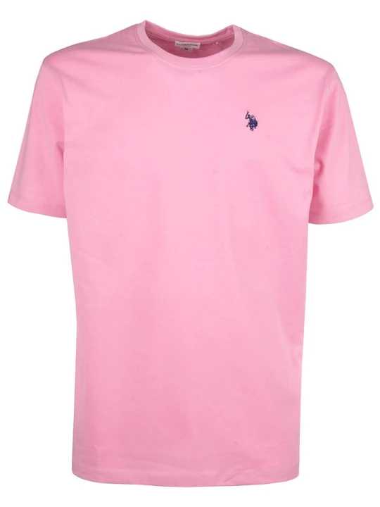 Zdjęcie produktu U.S. Polo Assn. Koszulka w kolorze jasnoróżowym rozmiar: L